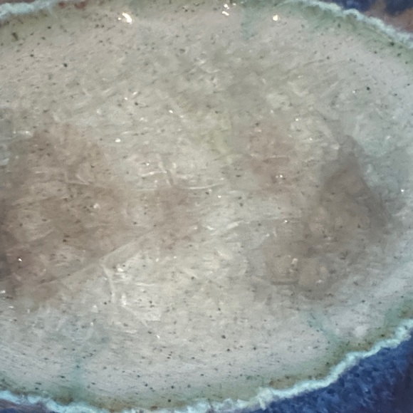 Handmade Glass and Ceramic Jewelry Dish - Picture 4 of 4